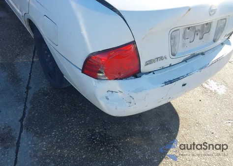 2004 Nissan Sentra 1.8S из США, поврежденный, VIN 3N1CB51D04L827384